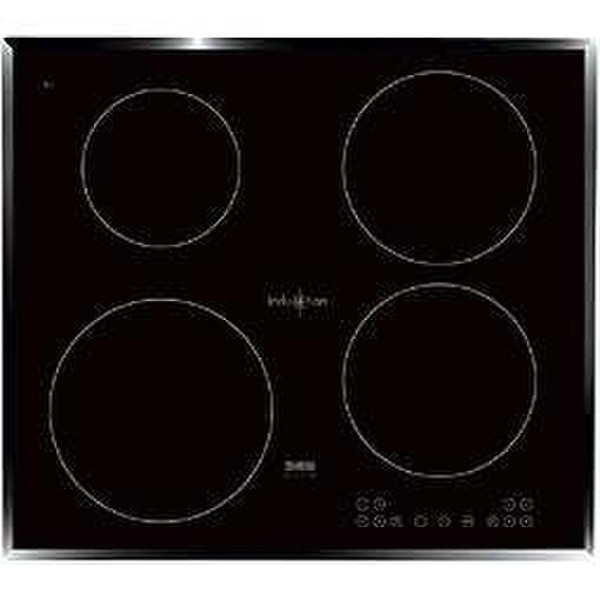 Zanussi ZKT 652 DBV Tabletop Electric hob Black