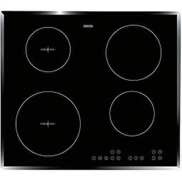 Zanussi ZXE 64 BV Настольный Electric hob Черный плита