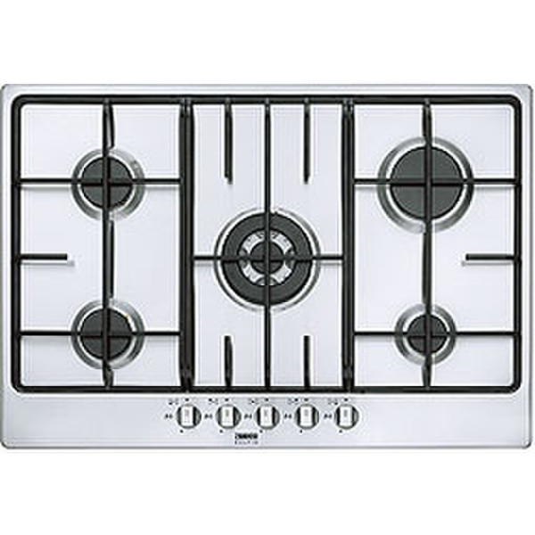 Zanussi ZGS 785 TX Настольный Gas hob Cеребряный плита