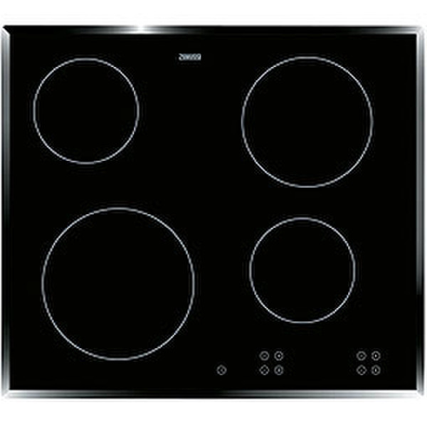 Zanussi ZVT 64 BV Tabletop Ceramic Black hob