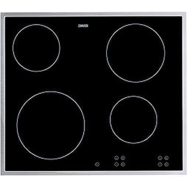 Zanussi ZVT 64 X Настольный Ceramic hob Cеребряный плита