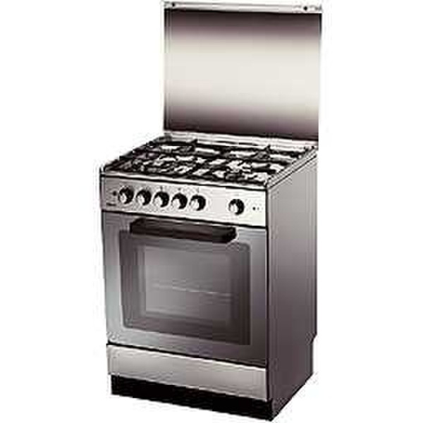 Zanussi ZCM 6501 X Freistehend Gaskochfeld Silber