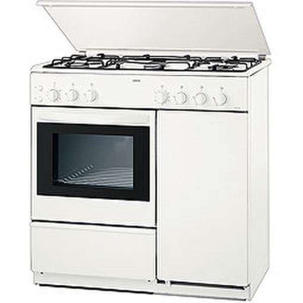 Zanussi ZCG 850 GW1 Freestanding Gas hob White cooker