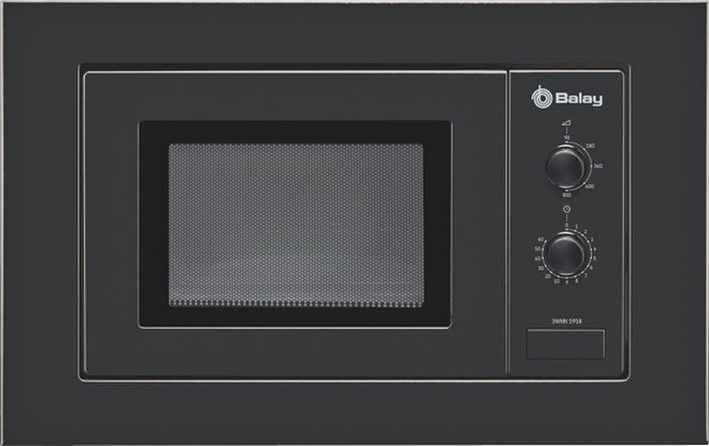 Balay 3WMN-1918 18L 800W Black microwave
