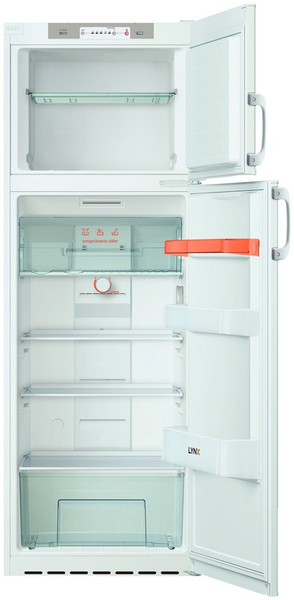 Lynx 4FF-34 B 10 freestanding 274L White fridge-freezer