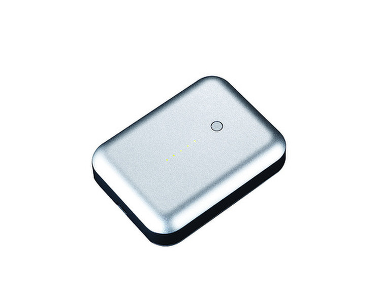 JustMobile Gum Plus Silber Ladegerät für Mobilgeräte