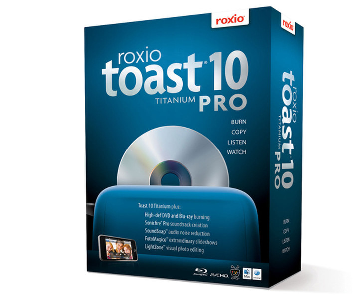 Roxio Toast 10 Titanium Pro