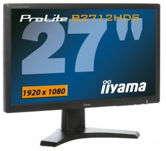 iiyama ProLite B2712HDS-1 27Zoll Full HD Schwarz Computerbildschirm