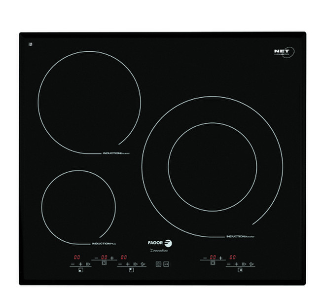 Fagor 5IFT-30 S NET Встроенный Induction hob Черный