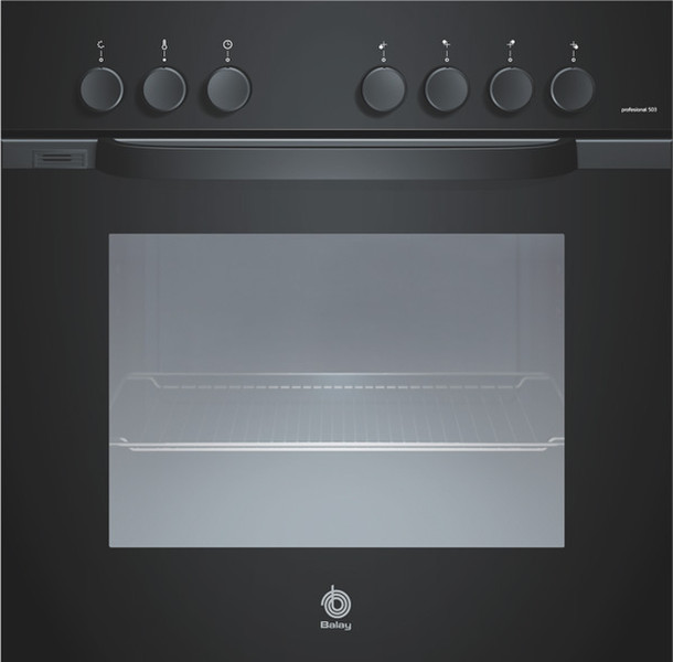 Balay 3HE503N 61l Schwarz Backofen