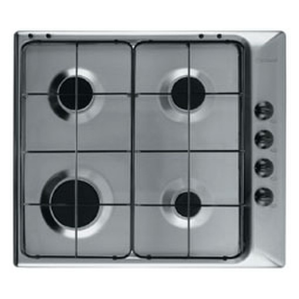 Corbero EN 400 IN/2 Встроенный Gas hob Cеребряный плита