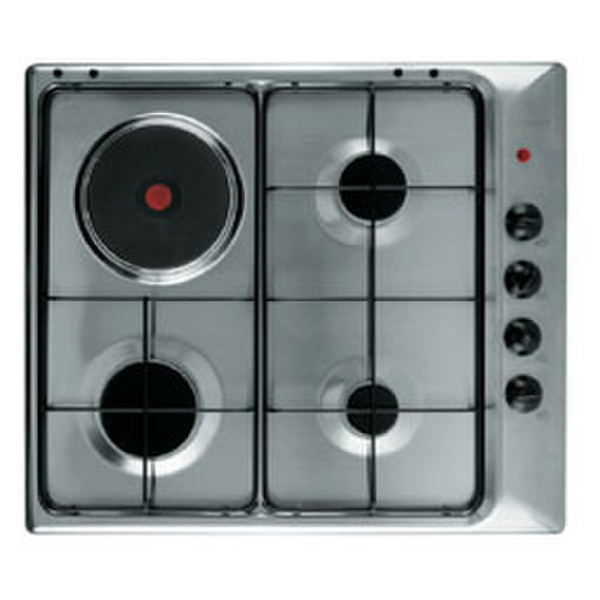 Corbero EN 401 I/2 built-in Combi Silver hob