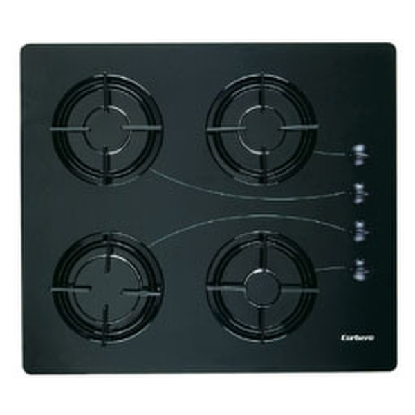 Corbero EN 440 CR built-in Gas hob Black hob