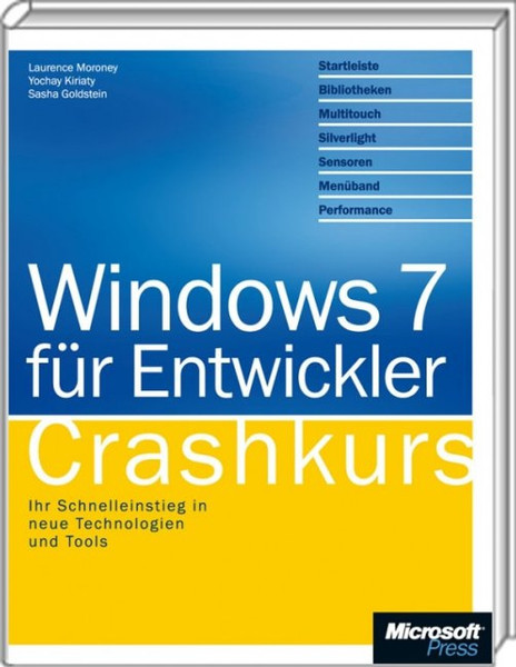 Microsoft Windows 7 für Entwickler - Crashkurs Deutsch Software-Handbuch