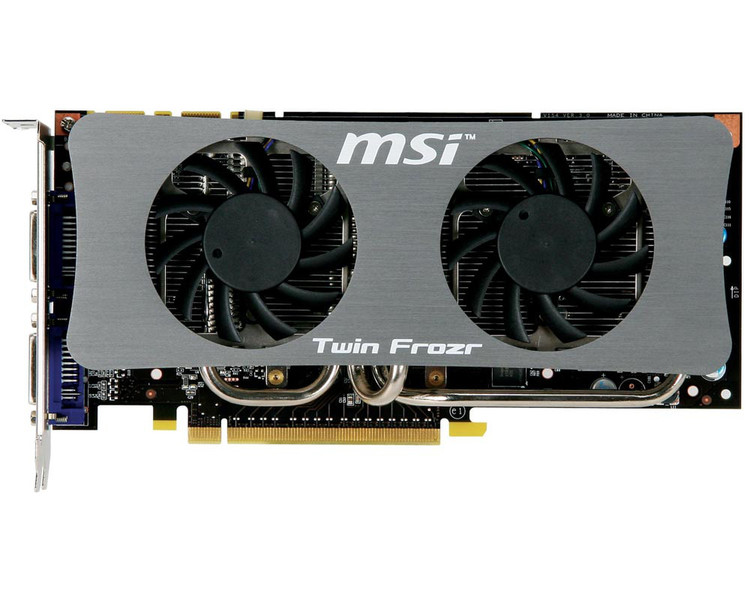 MSI N250GTS Twin Frozr 1G GeForce GTS 250 1ГБ GDDR3