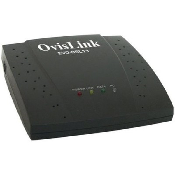 OvisLink EVO-DSL11 Подключение Ethernet ADSL проводной маршрутизатор