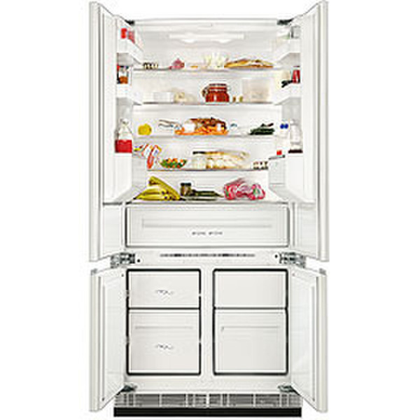 Zanussi ZJB 9476 Built-in White side-by-side refrigerator