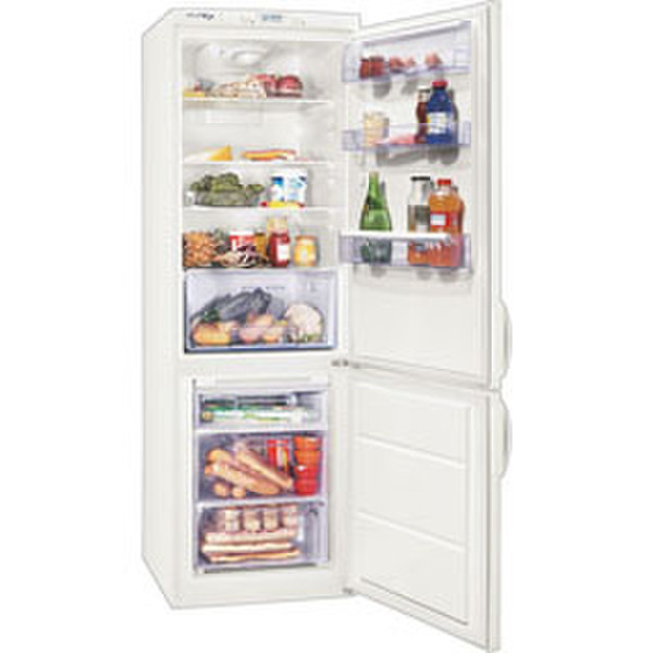 Zanussi ZRB 935 NW freestanding White fridge-freezer