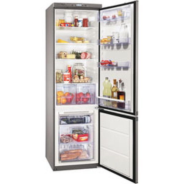 Zanussi ZRB 938 NX freestanding Stainless steel fridge-freezer