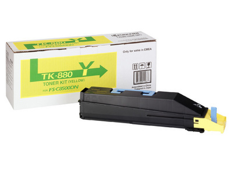 KYOCERA TK-880Y Cartridge 18000pages Yellow