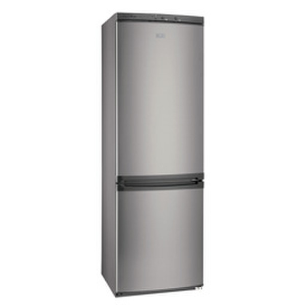 Zanussi ZRB 637 VXL freestanding A Stainless steel fridge-freezer