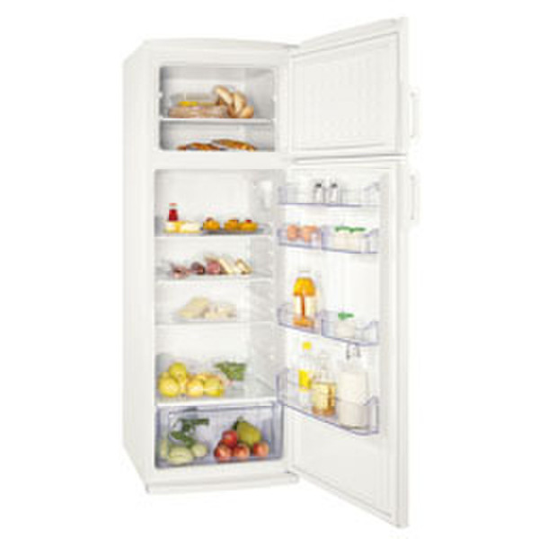 Zanussi ZRT 332 W freestanding White fridge-freezer