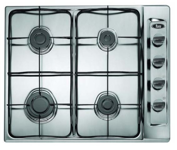 Teka E/60.2 4G Встроенный Gas hob Cеребряный