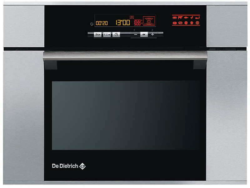 De Dietrich DME795XS Встроенный 40л 1000Вт Черный, Cеребряный микроволновая печь