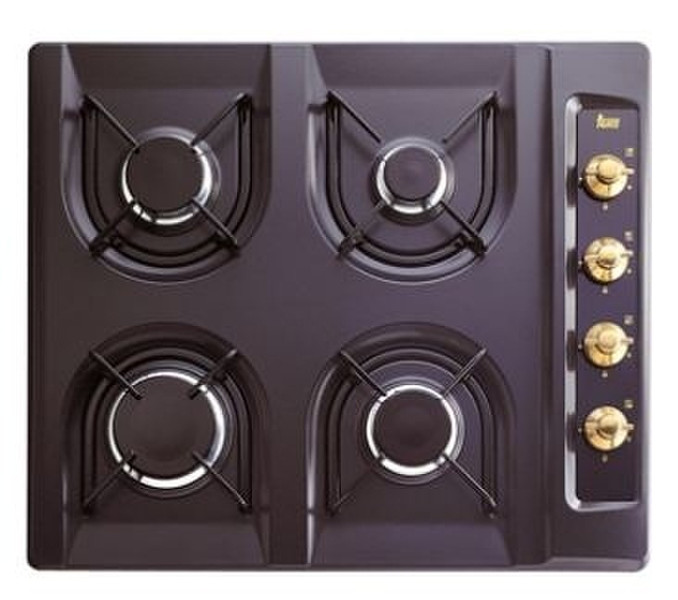 Teka ES/60.2 4G AI AL Rústica Встроенный Gas hob Черный