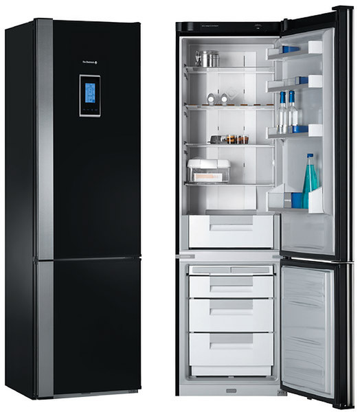 De Dietrich DKP837B freestanding 315L Black fridge-freezer