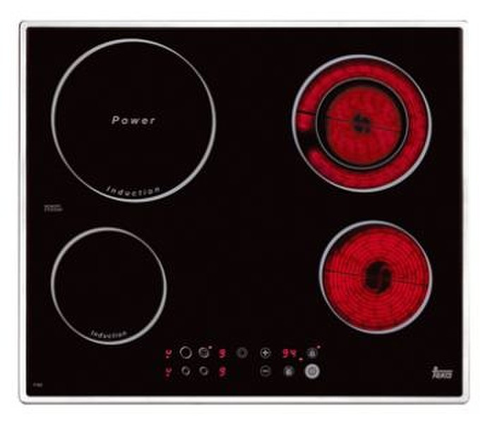 Teka IT 622 Eingebaut Electric hob Schwarz