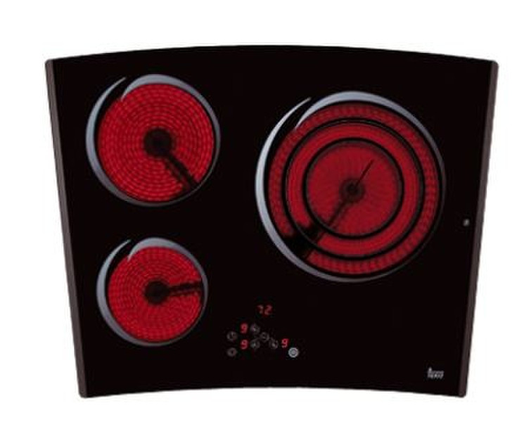 Teka TR 735 AB Встроенный Ceramic hob Черный