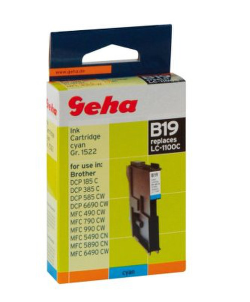 Geha B19 Cyan ink cartridge