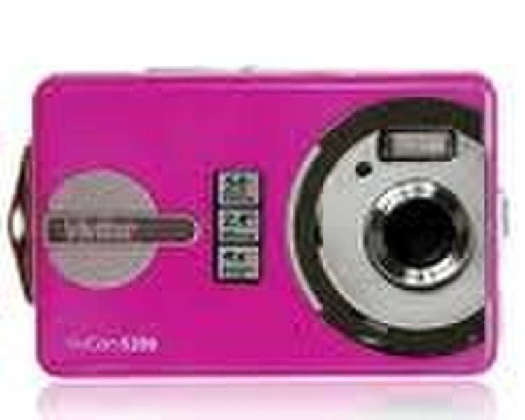 Vivitar Vivicam 5399 Компактный фотоаппарат 5.1МП CCD 2592 x 1944пикселей Розовый