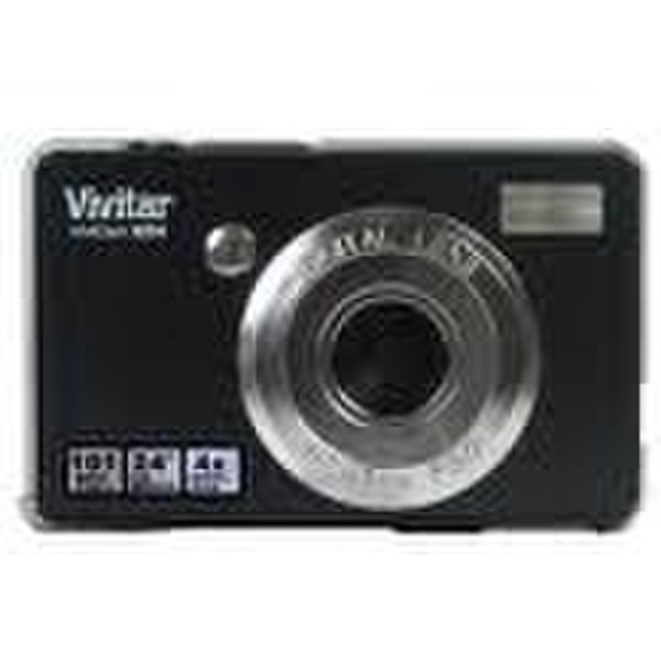 Vivitar Vivicam X024 Компактный фотоаппарат 10.1МП CCD 3648 x 2736пикселей Черный