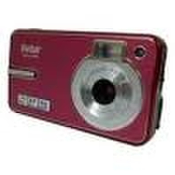 Vivitar Vivicam 7690 Compact camera 7.1MP CCD Red