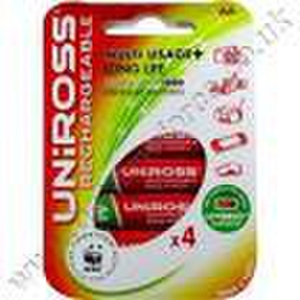 Uniross U0150170 Nickel-Metal Hydride (NiMH) 1.2V rechargeable battery