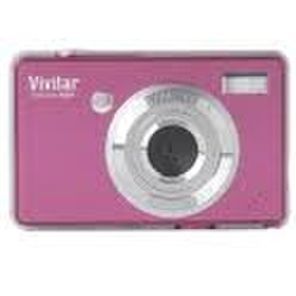 Vivitar Vivicam X024 Компактный фотоаппарат 10.1МП CCD 3648 x 2736пикселей Розовый