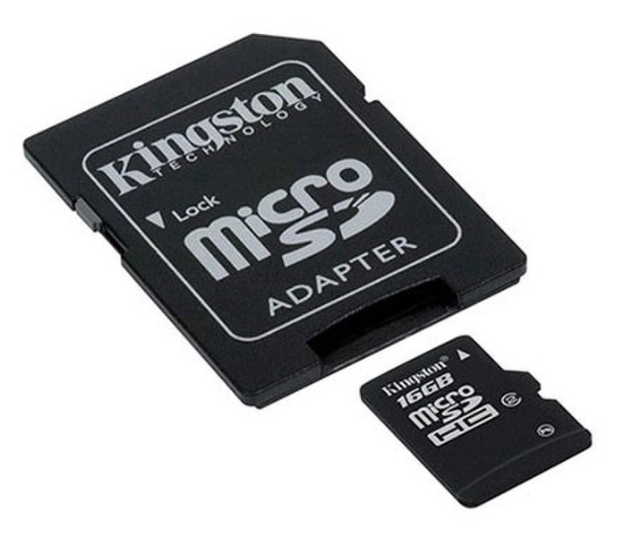 Kingston Technology 16GB MicroSDHC Card 16GB MicroSDHC memory card