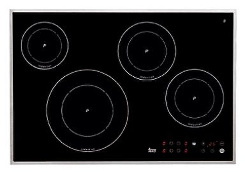 Teka IR 744 Eingebaut Electric hob Schwarz