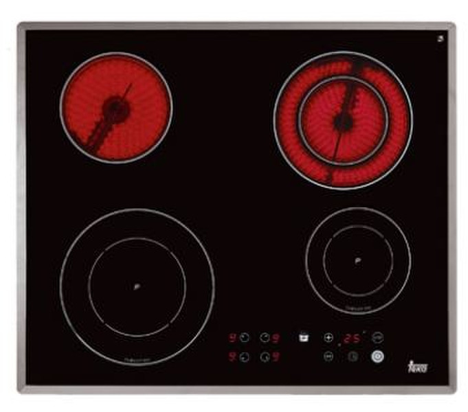 Teka IR 624 Встроенный Combi hob Черный