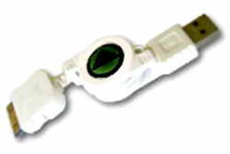 Aquip iPod Adapter Cable iPod USB Белый кабельный разъем/переходник