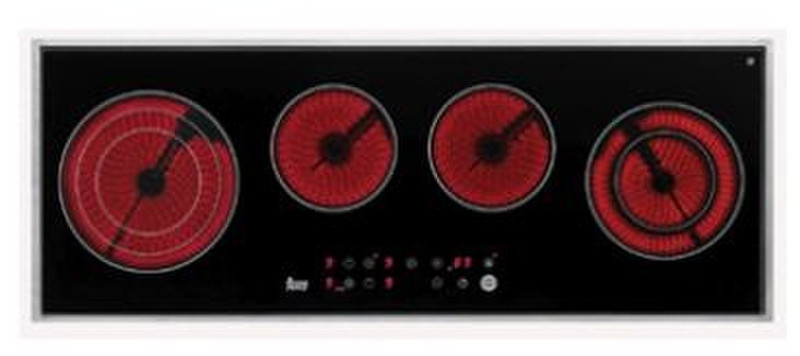 Teka TR 90 HZ Встроенный Ceramic hob Черный