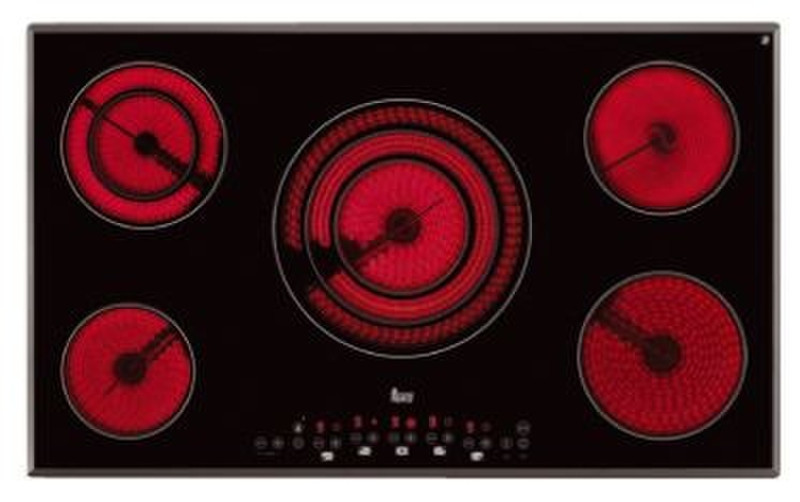 Teka TR 932 Встроенный Ceramic hob Черный