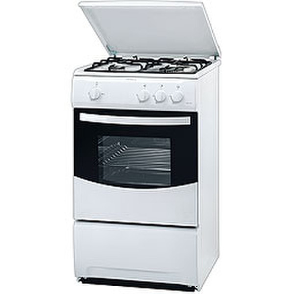 Corbero 5030 HGLN7 Freestanding Gas hob White cooker
