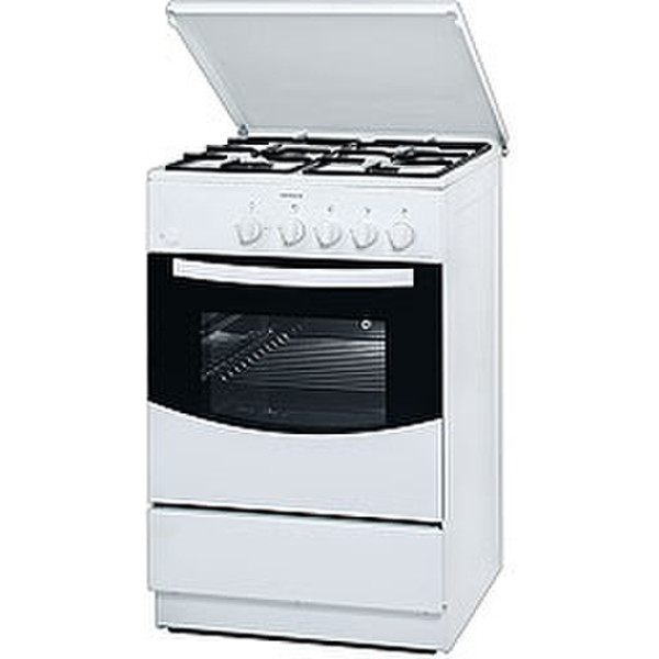 Corbero 5540 HGB4 Freestanding Gas hob White cooker