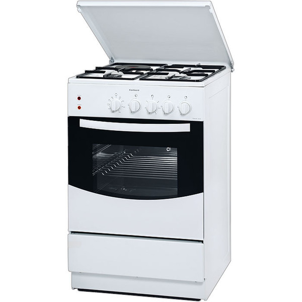 Corbero 5541 HEB4 Freestanding Combi hob White cooker