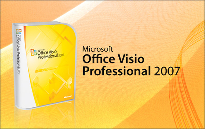 Microsoft Visio 2007 Professional, x32, WIN, CD, ENG