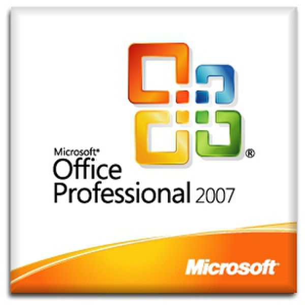 Microsoft Office Professional 2007, x32, WIN, CD, EDU, ENG Bildungswesen (EDU) Englisch