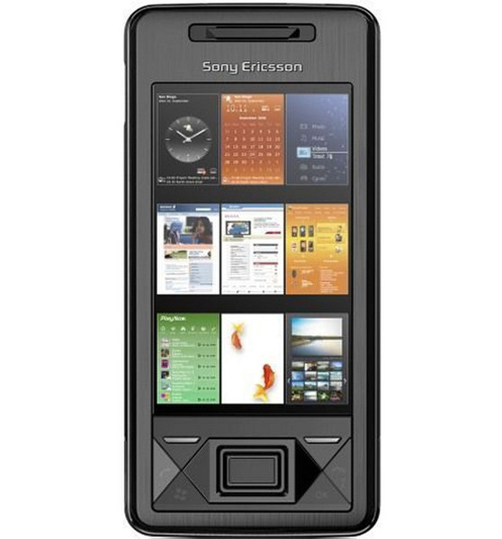 Sony Xperia X1 Black smartphone
